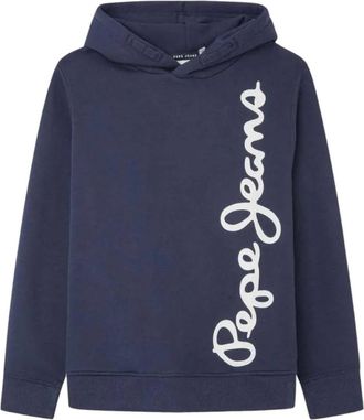 Pepe Jeans London Kids Sweatshirts, male, Blue, 4 Y, Blue Waldo Hoodie