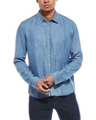 Stone Rose Denim Print Shirt