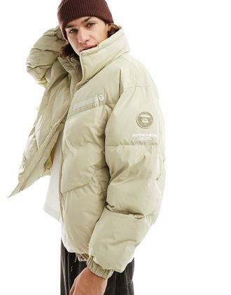 Aape By A Bathing Ape AAPE By A Bathing Ape - Now - Piumino beige-Neutro