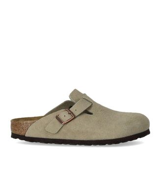 Birkenstock CLOG BOSTON SUEDE TAUPE BIRKENSTOCK