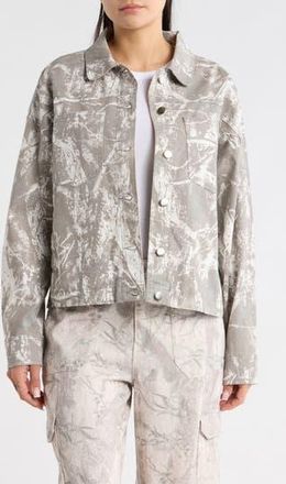 Thread & Supply Camo Cropped Utility Jacket in Camo Stone Tree at Nordstrom Rack, Size Medium