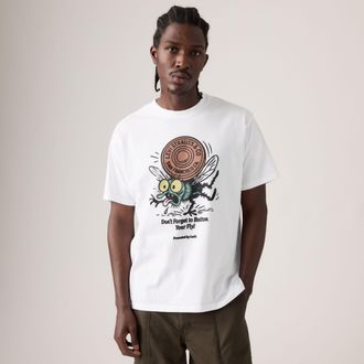 Levi's Graphic Vintage Fit Tee - Mens - XL - White