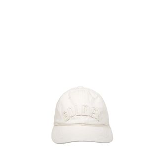 Golden Goose Journey Baseball Cap - female - Golden Goose - Hats & Caps - White - ONE SIZE - Accessories