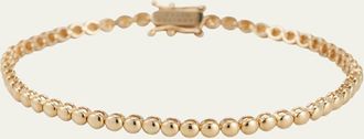 Jennifer Meyer 18k Mini Bezel Tennis Bracelet