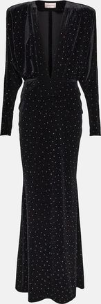 Alexandre Vauthier Crystal-embellished gown