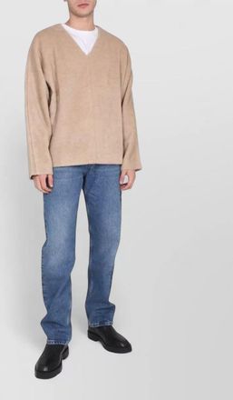 S&eacute;fr v-neck jumper
