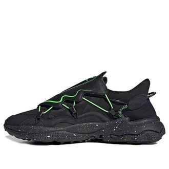 adidas Ozweego Black Solar Green FZ1955