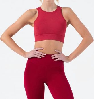 Nux One By One Crop Top In Love Child