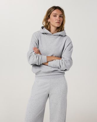 Vuori Clothing Sedona Classic Pullover Hoodie | Light Heather Grey | XS, Size Extra Small