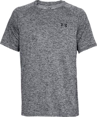 Under Armour Heren-Tech T-Shirt (Zwart)