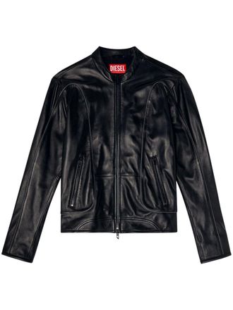 Black Diesel Leather Jackets: Shop up to −75% | Stylight