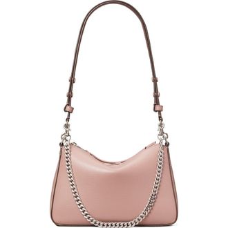 Tory Burch Small Perry Leather Shoulder Bag in Light Mauve at Nordstrom