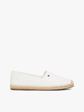 Tommy Hilfiger Flag Embroidery Canvas Espadrilles