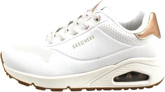 Skechers Sneakers - Dames - Sport - Wit - Maat: 41 EU Leer