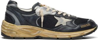 Golden Goose Low-Top Distressed Contrast Star Sneakers