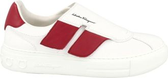 Ferragamo Lima Gancini Low-Top Sneakers