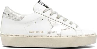 Golden Goose Hi Star Sneaker - Dames - Sneakers - Wit - 41 EU - Leer - Schoenen