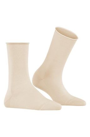 Falke Active Breeze Crew Socks in Cream at Nordstrom, Size 35-38