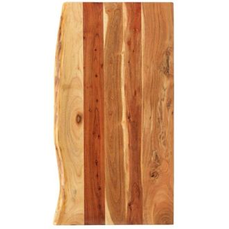 vidaXL Vidaxl - Encimera Para Armario Tocador Madera Maciza Acacia 100x52x2,5cm