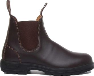 Blundstone Klassieke bruine leren Chelsea boots - Heren - Chelseaboots - Bruin - 39 EU - Leer - Schoenen
