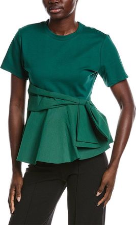 Gracia Crewneck Oversized Bow Top