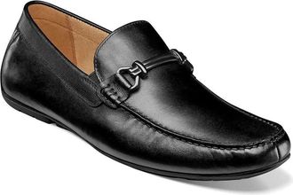 Florsheim Talladega Bit Driver Loafers Mens Black Slip On Shoes HTAT1165