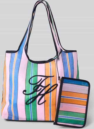 Tommy Hilfiger Strandtasche mit passendem Etui in Pink, Gr&ouml;&szlig;e 1