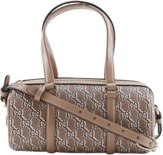 Gucci Pre-owned Handbags, female, Brown, Size: ONE SIZE Pre-owned Vintage Handbag