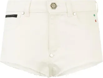 Philipp Plein Hot Pants Basic Women in Summersnow at Nordstrom, Size 30