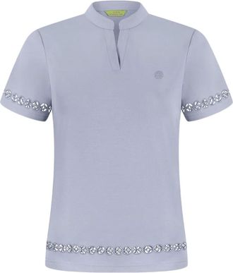 Shanghai Tang T-shirt in cotone - Viola