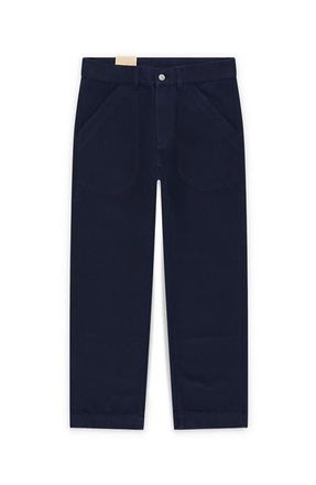 Fortela Vietnam Inspired Twill Trousers in Blue at Nordstrom, Size 31 X 29 Eu