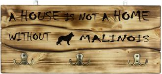 OEM Percha Con Forma De Perro Pastor Belga Malinois, Expositor De Medallas, Decoraci&oacute;n Del Hogar De Art-dog