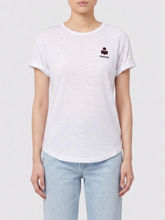 Isabel Marant T-shirts in lino con logo