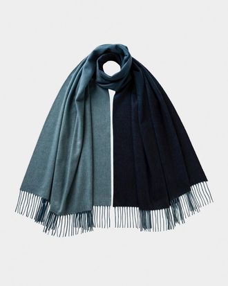 Johnstons of Elgin Ombr&eacute; Cashmere Scarf