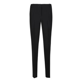 Federica Tosi Slim-fit Trousers, female, Black, XS, Black Pant 0002
