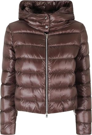 Herno Donsjack - Dames - Winterjassen - Bruin - M - Jassen