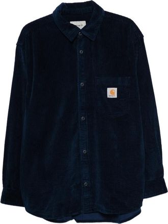 Carhartt Work in Progress Loyde Corduroy Logo-patch Shirt