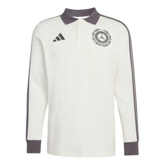 adidas Mercedes-AMG F1 Team Silver Arrows Polo Off White Granite KE8281