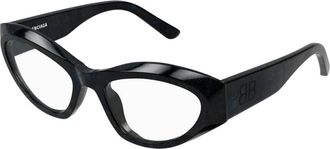Balenciaga Bb 0400O 003 Optical Frame - Dames - Brillen - Zwart - 55 MM - Accessoires