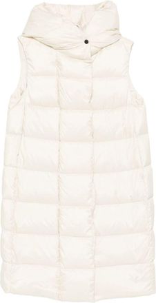 Peuterey Long Padded Gilet With Hood