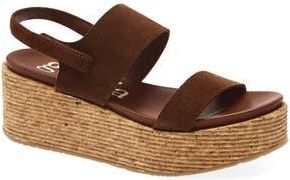 Pedro Garcia Noira Platform Slingback Sandal in Cocoa Castoro at Nordstrom Rack, Size 10Us / 40Eu