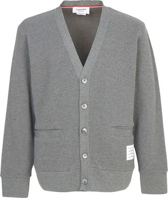 Thom Browne Cardigan Gray MJT551A-J0114-035
