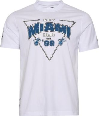 Pro Standard Mens Miami Heat S/S Flex T-Shirt - Fc White/Blues Size XXL
