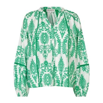 Lollys Laundry Mujer, Blusas y Camisas, Verde, Talla: S