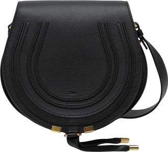 Chlo&eacute; Cross Body Bags, female, Black, Size: ONE SIZE Marcie Shoulder Bag