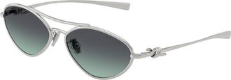 Tiffany & Co. TF3117 60012G Womens Sunglasses Silver Size 58