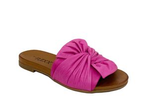 The Flexx Womens Knotty Sandal In Fuxia