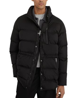 Reiss Lebane Hooded Quilted Puffer Casual Jacket