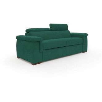 Divani.Store Divani.store - Giunone Divano letto mat. H18 240 cm (mat. 160x197 cm) verde