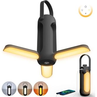 OEM Linterna De Camping Recargable, Linterna Led De 10000 Mah Con 3 Modos De Iluminaci&oacute;n Ajustables - Crezuo